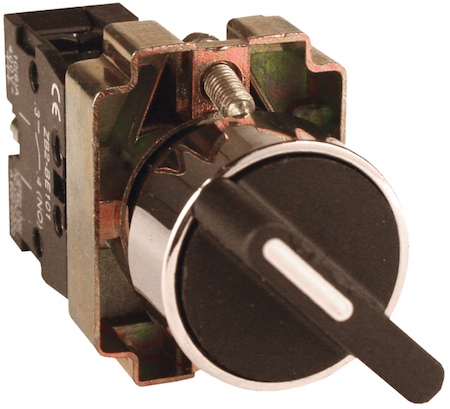Фото EKF xb2-bd33 Переключатель BD-33 3P короткая рукоятка 2NO