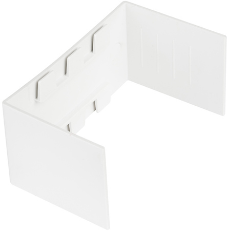 Фото EKF conw-25-16x4 Соединитель (25х16) (4 шт) Plast PROxima Белый