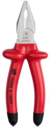 pas-180-mas-in Пассатижи Master 180 мм 1000В EKF Basic
