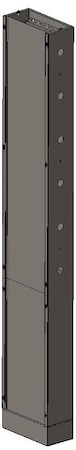 uerm-ket-t-1890 Короб КЭТ транзитный (1890х300х150) EKF Basic