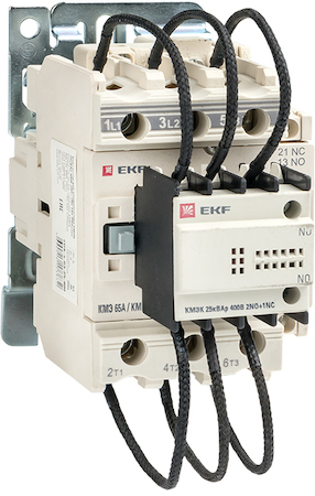 ctrk-s-63-25-400 Контактор для конденсатора КМЭК 25квар 400В 2NО+1NC EKF PROxima