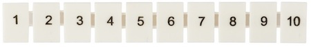 zb-st-1.5-1-10 Маркеры для JXB-ST 1,5 с нумерацией 1-10 (10 шт.) EKF PROxima