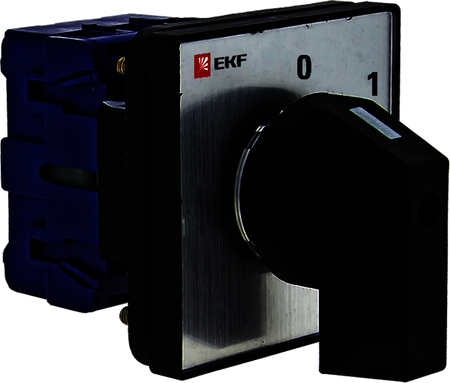 Фото EKF pk-1-13-25 Переключатель кулачковый ПК-1-13 3П 25А "0-1"