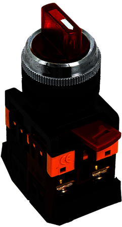 psw-ans-3p-r-220 Переключатель ANC-22 3P красный с подсветкой 220В NO+NC EKF PROxima