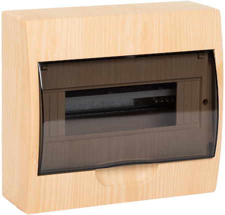 Фото EKF pb40-n-10-light Щит ЩРН-П-10 IP41 светлое дерево PROxima