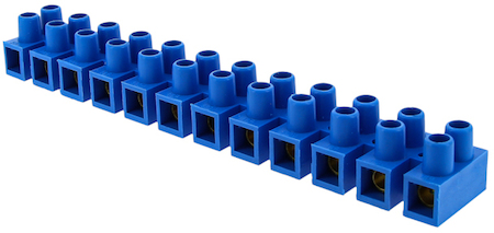 plc-KK-4-3-ps-s Колодка клеммная  (4мм.) 3А полистирол синяя (10шт.) EKF PROxima