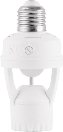 dd-ms-E27 ИК датчик движения E27 60Вт 360гр. до 7м IP20 EKF PROxima