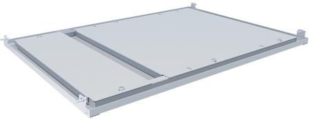 PB8D600 Нижняя сальниковая панель глухая Ш800 Г600 EKF AVERES