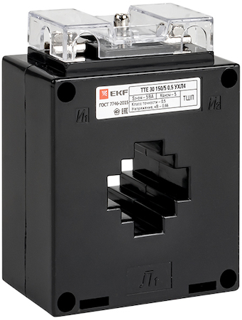 tte-30-100-0.5S Трансформатор тока ТТЕ-30-100/5А класс точности 0,5S EKF PROxima
