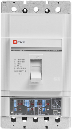 mccb99-250-250e Выключатель автоматический ВА-99  250/250А 3P 35кА с электронным расцепителем EKF