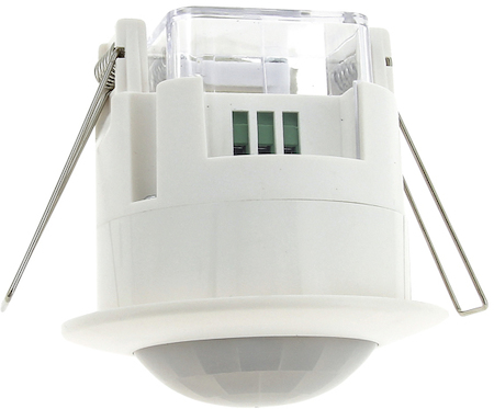 dd-ms-100 ИК датчик движения встраив. 1200Вт 360гр. до 6м IP20 EKF PROxima