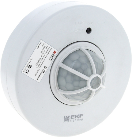 dd-ms-28A ИК датчик движения потолочный 1200Вт 360гр. до 6м IP20 MS-28A EKF PROxima