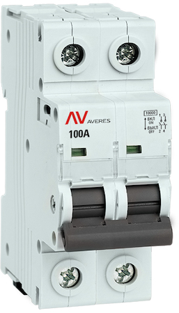 avn-2-100-av Выключатель нагрузки AVN 2P 100A EKF AVERES