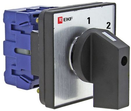 pk-1-53-10 Переключатель кулачковый ПК-1-53 10А 3P "1-2" EKF PROxima
