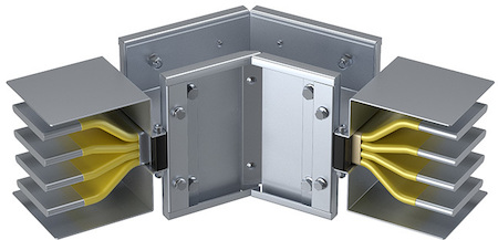 EKF HPA32EV45A Угловая вертикальная секция c нестандартным углом 3200 А IP55 AL 3L+N+PE(КОРПУС)