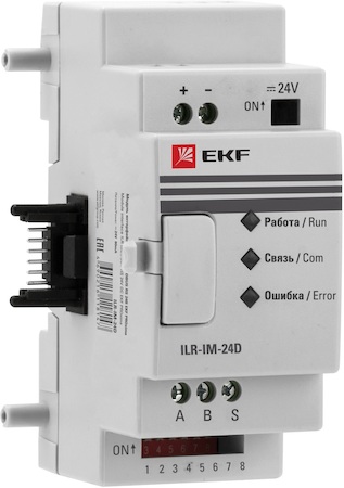 ILR-IМ-24D Модуль интерфейсный MODBUS RS 24В PRO-Relay EKF PROxima