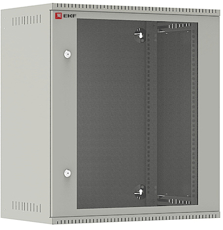 ITB12G350E Шкаф телекоммуникационный настенный 12U (600х350) дверь стекло, Astra E серия EKF PROxima