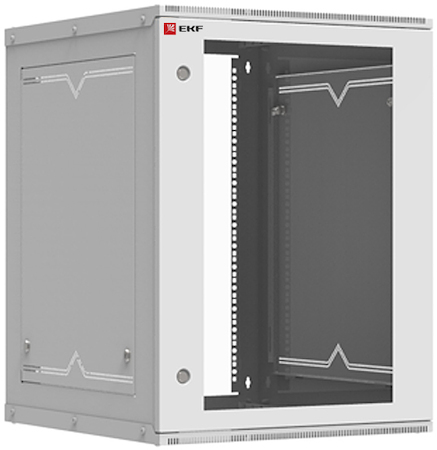 ITB15G650D Шкаф телекоммуникационный настенный разборный 15U (600х650) дверь стекло, Astra серия EKF PROxima