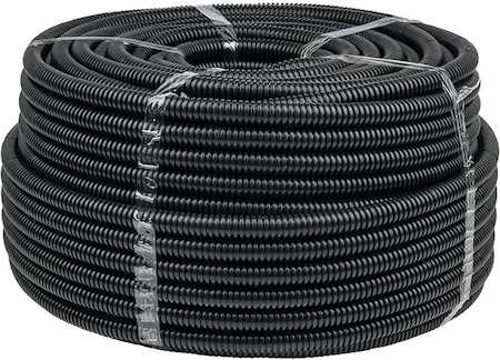 FRHF-20 Труба гофр. FRHF с зондом d20мм (100м) черная Plast EKF PROxima