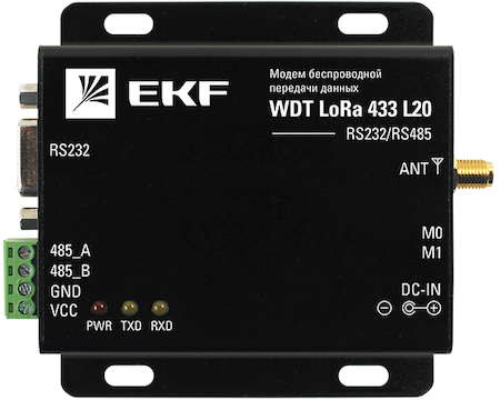 wdt-L433-20 Модем беспроводной передачи данных WDT LoRa 433 L20 EKF PROxima