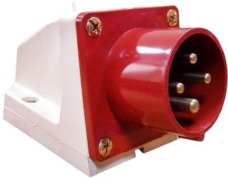 ps-514-16-380 Вилка стационарная 514 3Р+РЕ 16А 380В IP44 EKF PROxima