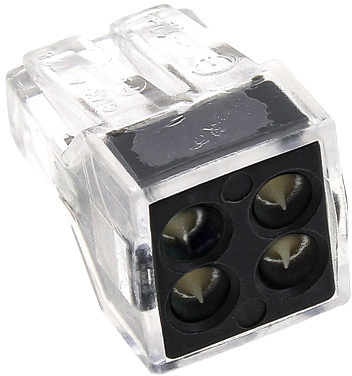 plc-smk-104r Строительно-монтажная клемма СМК 773-104 4 отверстия 1,0-2,5мм2 (4шт.) EKF PROxima