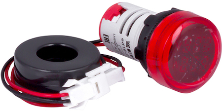 ed16-22avd-r Индикатор значения тока и напряжения красный ED16-22AVD 100А EKF PROxima