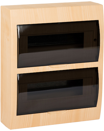 Фото EKF pb40-n-24-light Щит ЩРН-П-24 IP41 светлое дерево PROxima