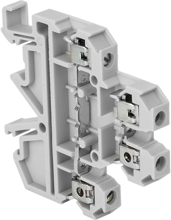 Фото EKF plc-jxb-2-4/35gy Колодка клеммная двойная JXB-4/35 серая PROxima