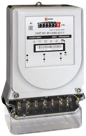 30302 Счетчик электрической энергии СКАТ 302М/1-5(60) Ш П EKF PROxima
