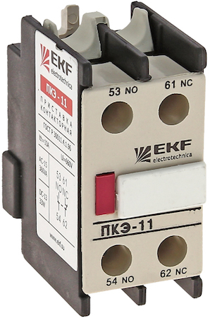 Фото EKF ctr-sc-23 Приставка конт. ПКЭ-11 1НО+1НЗ