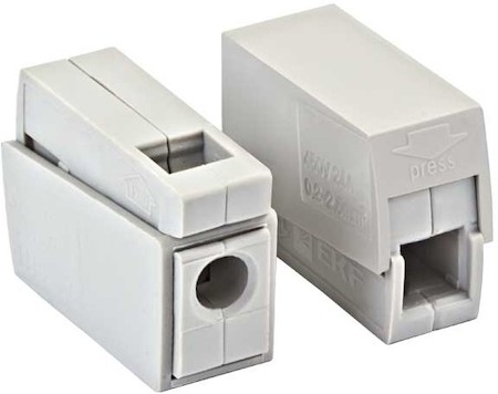 plc-smk-111r Строительно-монтажная клемма СМК 224-111 проходная на 1 проводник 1,0-2,5мм2 (4шт.) EKF PROxima