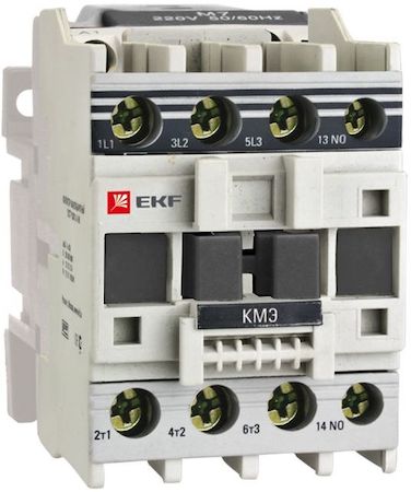 Фото EKF ctr-s-18-380 Контактор КМЭ 18А 380В 1NO