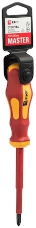 ph-2-100-mas-in Отвертка Master PH2x100 мм 1000В EKF Basic