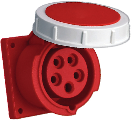 ps-3152-16-380 Розетка стационарная внутренняя 3152 3Р+РЕ+N 16А 380В IP67 EKF PROxima
