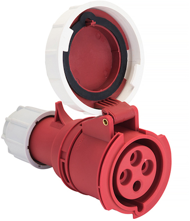 ps-2342-63-380 Розетка переносная 2342 3Р+РЕ 63А 380В IP67 EKF PROxima