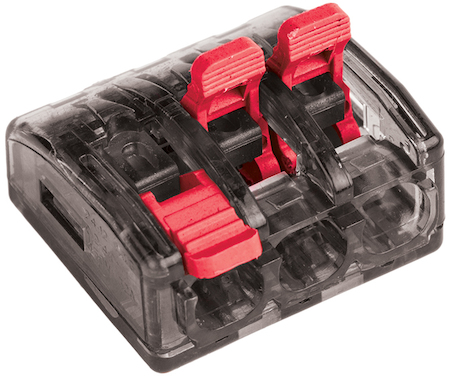 plc-smk-221-413 Клемма СМК 221-413 3 отверстия 0.2-4.0 мм2 (100шт.) EKF PROxima