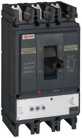 Фото EKF mccb99C-630-630 Выключатель авт. 3п ВА-99C 630/630А 45кА