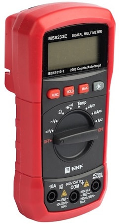 In-180701-pm8233E Мультиметр цифровой MS8233E EKF Expert