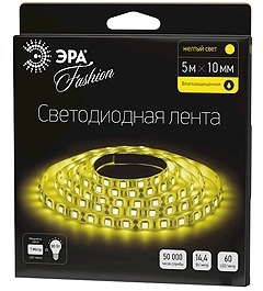 ERA C0044047 5055398613900 Светодиодные ле ЭРА LS5050-60LED-IP20-Y-5m