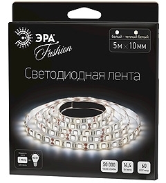 ERA C0044953 5055398635551 Светодиодные ле ЭРА LS5050-60LED-IP20-WWW-5m