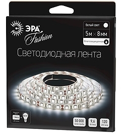 ERA C0043036 5055398613665 Светодиодные ле ЭРА LS3528-120LED-IP65-W-5m