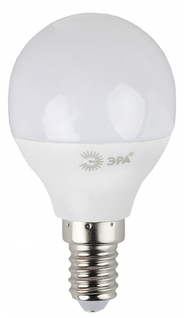 ERA Б0031401 LED P45-7W-860-E14 Лампа ЭРА LED smd  P45-7W-860-E14
