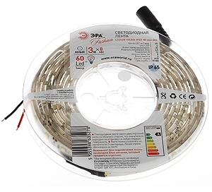 ERA Б0002324 5055398635230 Светодиодные ле ЭРА LS3528-60LED-IP20-WW-eco-3m