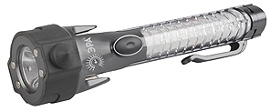 ERA C0038836 A5M Фонарь ЭРА Авто-спасатель 4в1 2W LED, 12xLED сигнал. фонарь, нож, магнит, 2xAA, бл (20/60/480)