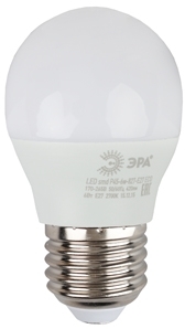 ERA Б0019074 ECO LED Р45-6W-840-E27 Лампа ЭРА LED smd Р45-6w-840-E27 ECO.