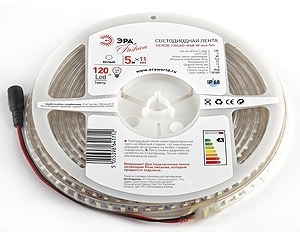 ERA Б0002341 5055398641712 Светодиодные ле ЭРА LS3528-120LED-IP68-W-eco-5m
