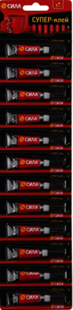 ERA C0042302 SSBL12-3 СИЛА Супер-клей СВЕРХПРОЧНЫЙ 3 гр. лента BL-12 (12/576/18432)