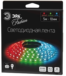 ERA C0042877 5055398613924 Светодиодные ле ЭРА LS5050-60LED-IP20-RGB-5m