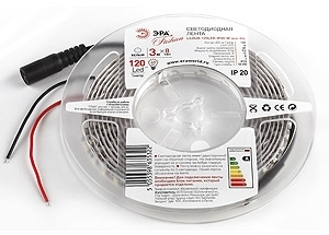 ERA Б0002327 5055398635322 Светодиодные ле ЭРА LS3528-120LED-IP20-W-eco-3m